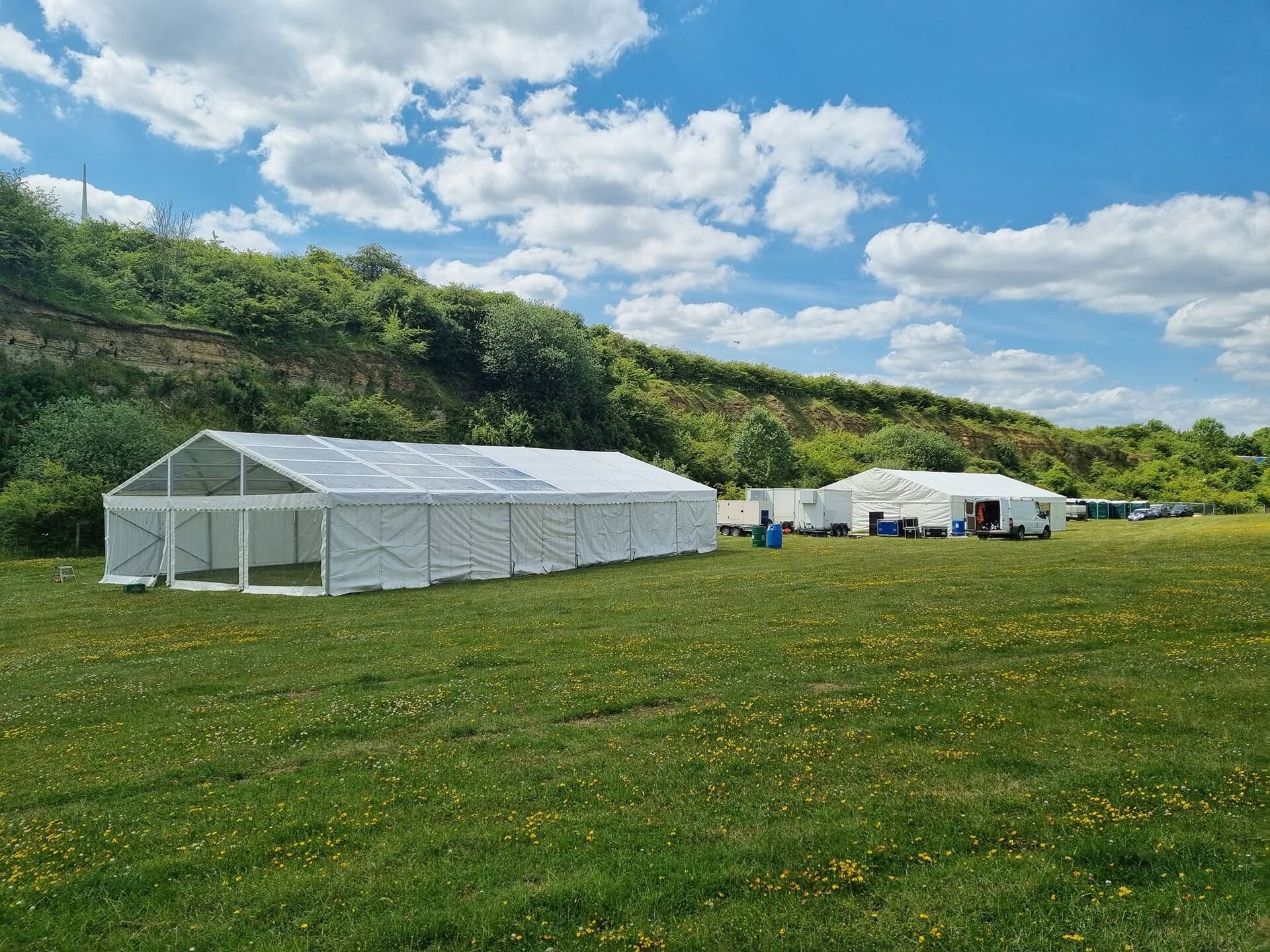 Festival marquee hire Northamptonshire